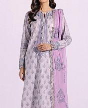 Ethnic Lavender Lawn Suit- Pakistani Lawn Dress