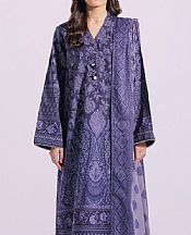 Ethnic Wild Blue Lawn Suit- Pakistani Lawn Dress