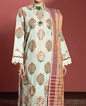 Light Turquoise Khaddar Suit