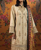 Tan Khaddar Suit