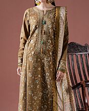 Clay Brown Karandi Suit