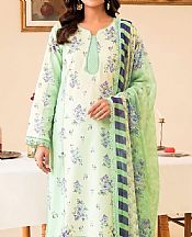Light Green Lawn Suit