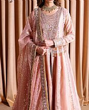 Peach Raw Masoori Net Suit