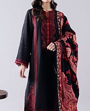 Black Khaddar Suit