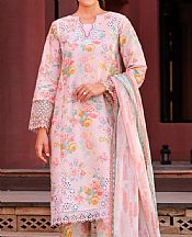 Farasha Pastel Pink Lawn Suit- Pakistani Lawn Dress