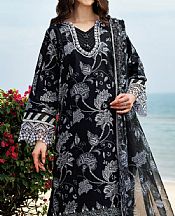 Farasha Black Lawn Suit- Pakistani Lawn Dress