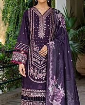 Farasha Indigo Khaddar Suit- Pakistani Winter Dress