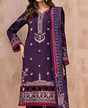 Farasha Indigo Khaddar Suit- Pakistani Winter Clothing