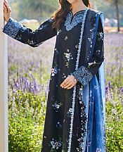 Farasha Black Lawn Suit- Pakistani Lawn Dress