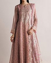 Oriental Pink Chiffon Suit