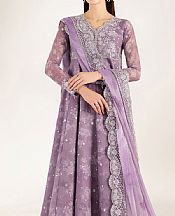 Farasha Lavender Chiffon Suit- Pakistani Chiffon Dress