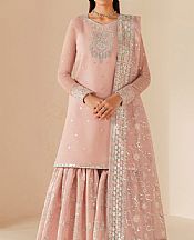 Farasha Cavern Pink Chiffon Suit- Pakistani Chiffon Dress