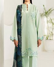 Mint Green Lawn Suit