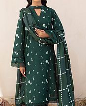 Farasha Green Khaddar Suit- Pakistani Winter Clothing