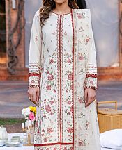 Farasha White Lawn Suit- Pakistani Lawn Dress