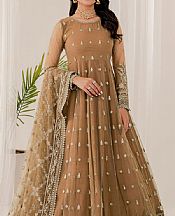 Farasha Bronze Net Suit- Pakistani Chiffon Dress