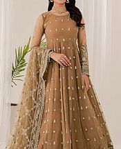 Farasha Bronze Net Suit- Pakistani Designer Chiffon Suit