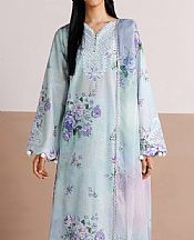Pale Aqua Lawn Suit