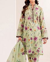 Farasha Mint Green Lawn Suit- Pakistani Designer Lawn Suits