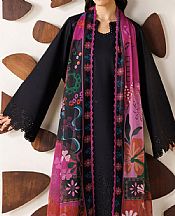 Farasha Black Lawn Suit- Pakistani Lawn Dress