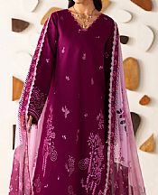 Farasha Indigo Lawn Suit- Pakistani Designer Lawn Suits
