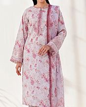 Farasha Grey/Pink Lawn Suit- Pakistani Designer Lawn Suits