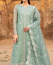 Farasha Mint Green Chiffon Suit- Pakistani Chiffon Dress