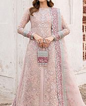 Farasha Cavern Pink Chiffon Suit- Pakistani Chiffon Dress
