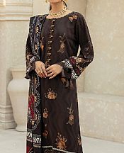 Dark Brown Linen Suit- Pakistani Winter Dress