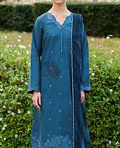Farasha Venice Blue Lawn Suit- Pakistani Lawn Dress