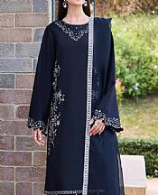 Farasha Black Lawn Suit- Pakistani Designer Lawn Suits