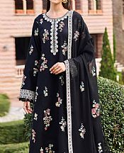 Farasha Black Lawn Suit- Pakistani Lawn Dress