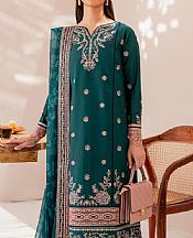 Farasha Teal Lawn Suit- Pakistani Lawn Dress