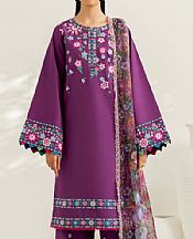 Purple Lawn Suit