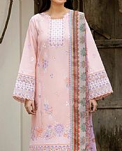 Farasha Pale Pink Lawn Suit- Pakistani Lawn Dress