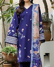 Farasha Blueberry Lawn Suit- Pakistani Designer Lawn Suits