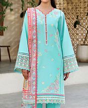 Farasha Aqua Lawn Suit- Pakistani Lawn Dress