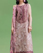 Florent Grey/Pink Lawn Suit- Pakistani Designer Lawn Suits