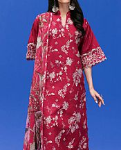 Florent Crimson Lawn Suit- Pakistani Lawn Dress