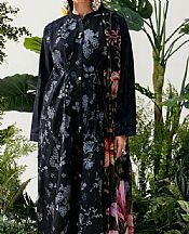 Florent Black Lawn Suit- Pakistani Designer Lawn Suits