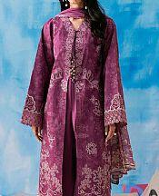 Florent Purple Lawn Suit- Pakistani Designer Lawn Suits