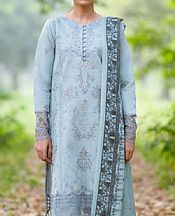 Light Turquoise Khaddar Suit