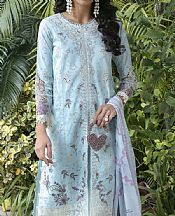 Florent Light Blue Lawn Suit- Pakistani Lawn Dress
