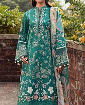 Florent Sea Green Lawn Suit- Pakistani Lawn Dress