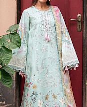 Florent Sea Mist Lawn Suit- Pakistani Designer Lawn Suits