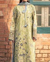 Florent Pale Olive Lawn Suit- Pakistani Designer Lawn Suits