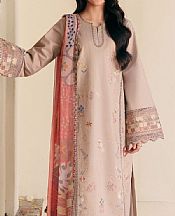 Florent Beige Lawn Suit- Pakistani Lawn Dress