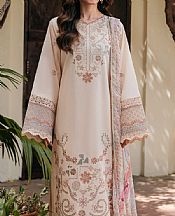 Florent Ivory Lawn Suit- Pakistani Designer Lawn Suits