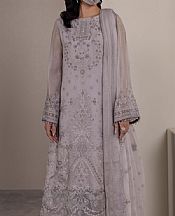 Flossie Lavander Chiffon Suit- Pakistani Chiffon Dress