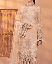 Flossie Peach Green Chiffon Suit- Pakistani Chiffon Dress